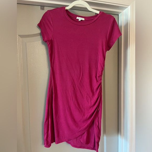 New! Pink Muse Fitted Mini Dress - Picture 1 of 5